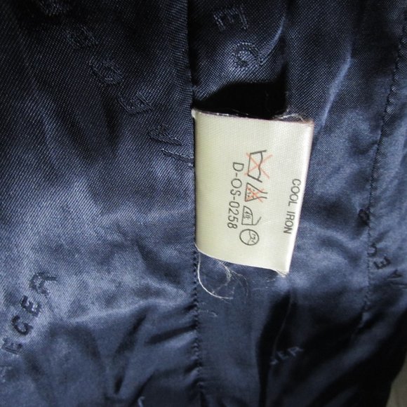 JAEGER Navy Blue Wool Double Breasted Blazer - Picture 8 of 10